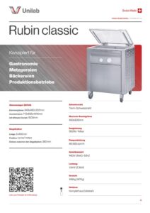 Vakuumiergeraet Rubin Classic