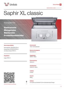 Vakuumiergeraet SaphirXL Classic