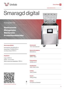 Vakuumiergeraet Smaragd Digital